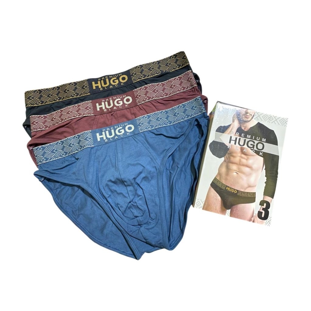 CD / BOXER HUGO SELECTION ORIGINAL/ CELANA DALAM HUGO SELECTION ORIGINAL
