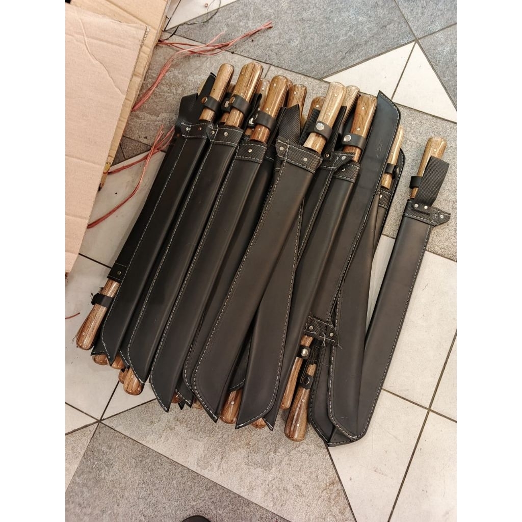 Parang Babat 65cm golok panjang babat sarung hitam