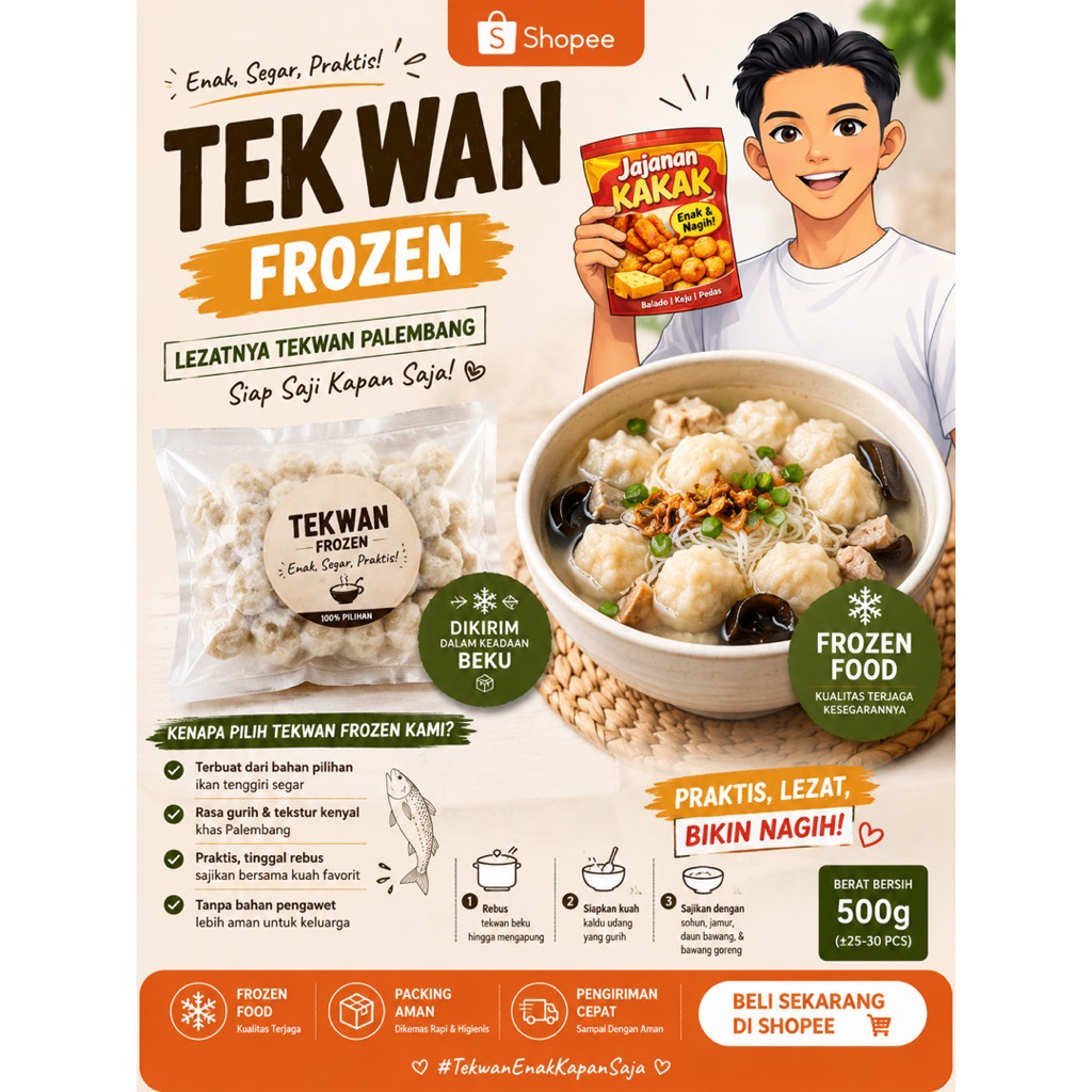 Tekwan Palembang Frozen