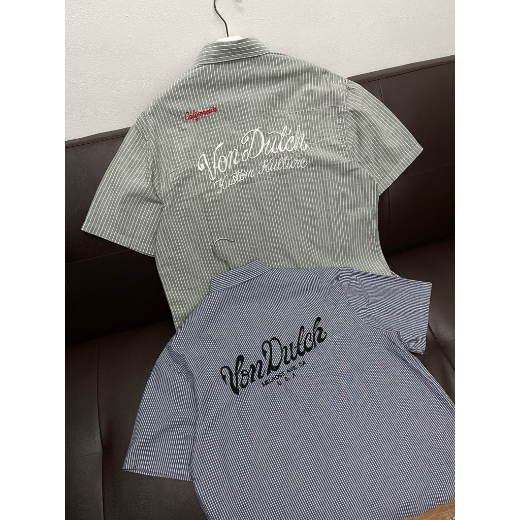 Work Shirt Von Dutch Stripe