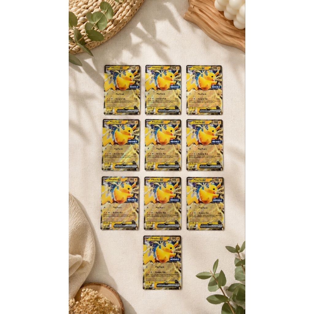 Pokemon Pikachu ex Indomilk