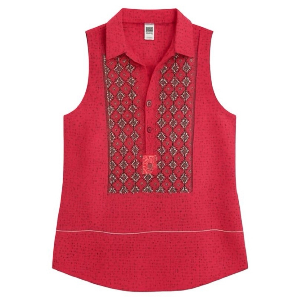 PRELOVED Old Navy Sleeveless Blouse Red