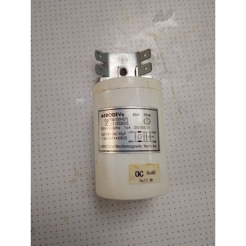 EMI FILTER MESIN CUCI SAMSUNG FRONT LOADING DIGITAL INVERTER WW70T3020WW/SE (ORIGINAL COPOTAN)
