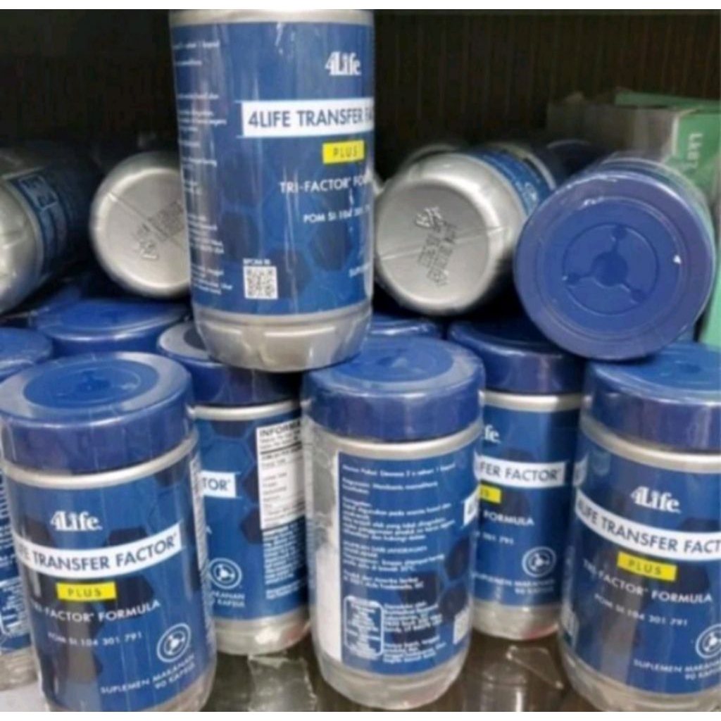 4LIFE TRANSFER FACTOR PLUSS ( PAKET 4 BOTOL) untuk kesehatan fungsi sistem imun kekebalan Daya tubuh