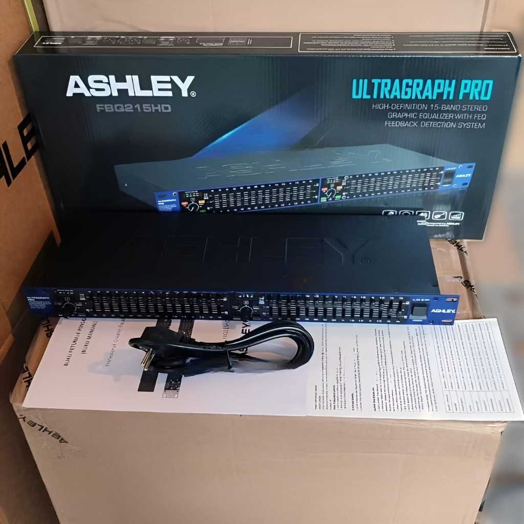 Equalizer ASHLEY FBQ215HD / Equaliser FBQ215 HD / Ekualiser FBQ 215 Original Ashley