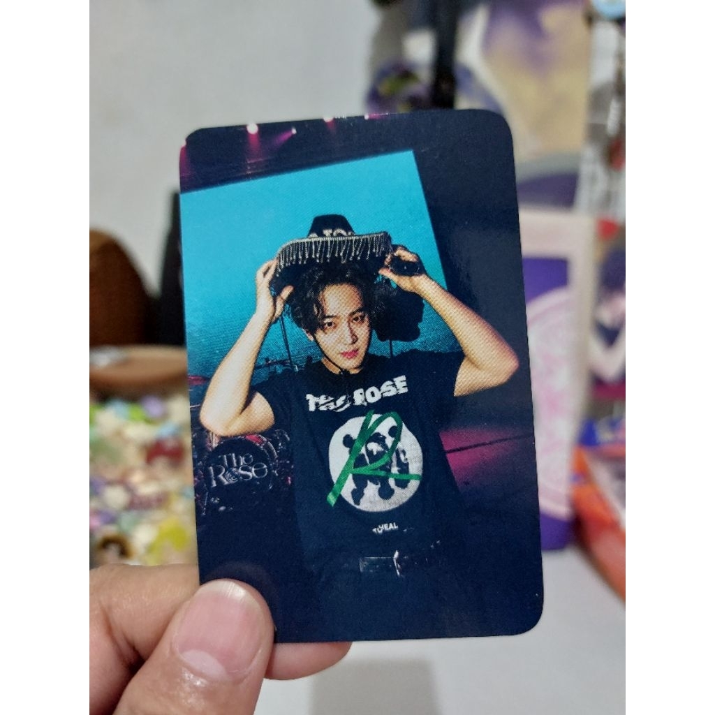 OFFICIAL PHOTO CARD THE ROSE DOJOON POB SYNARA