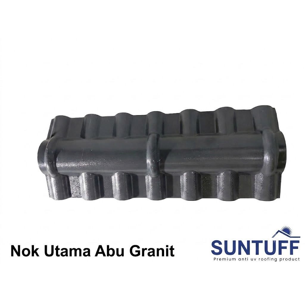 Nok Utama UPVC Premium / Nok Atas Atap Sambungan Bubungan Anti Bocor