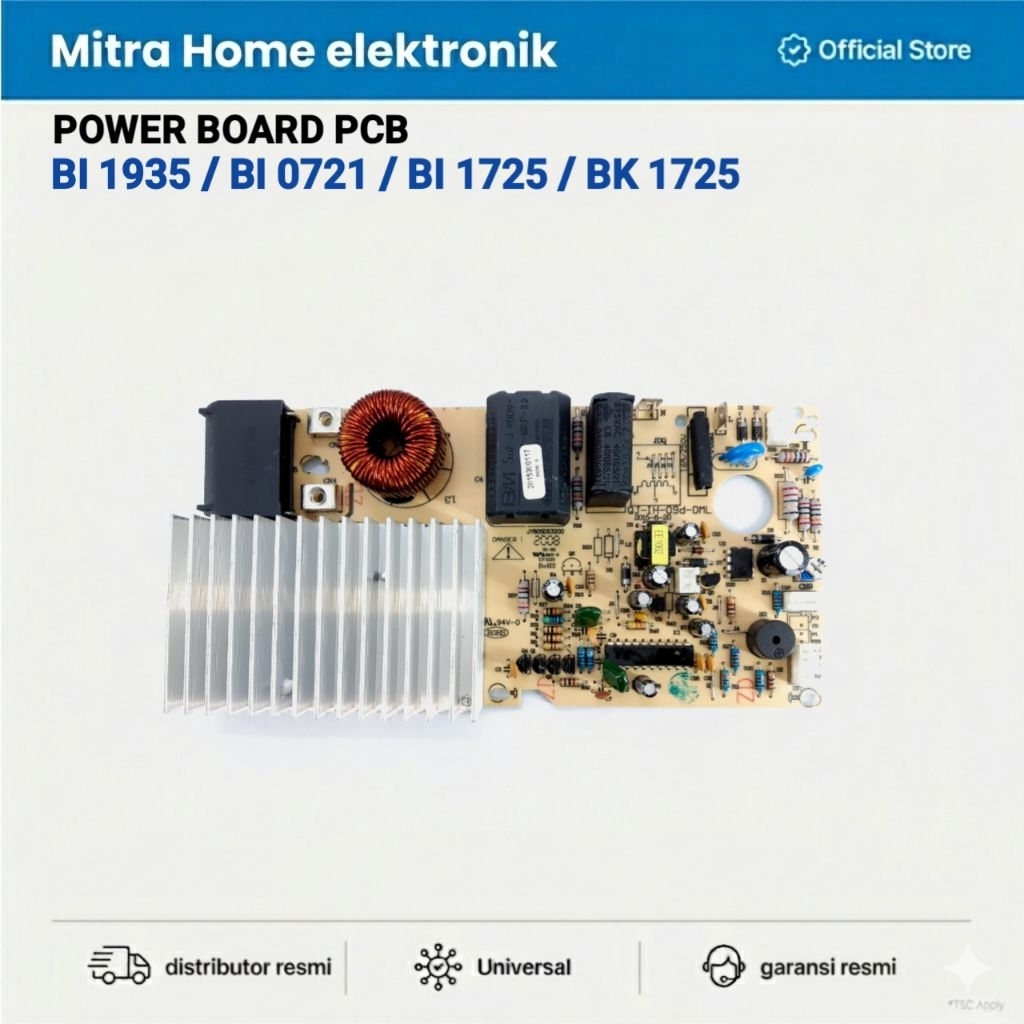 MODENA POWER BOARD BI 1725 BI 1935 BI 0721 L BK 1725 ORIGINAL