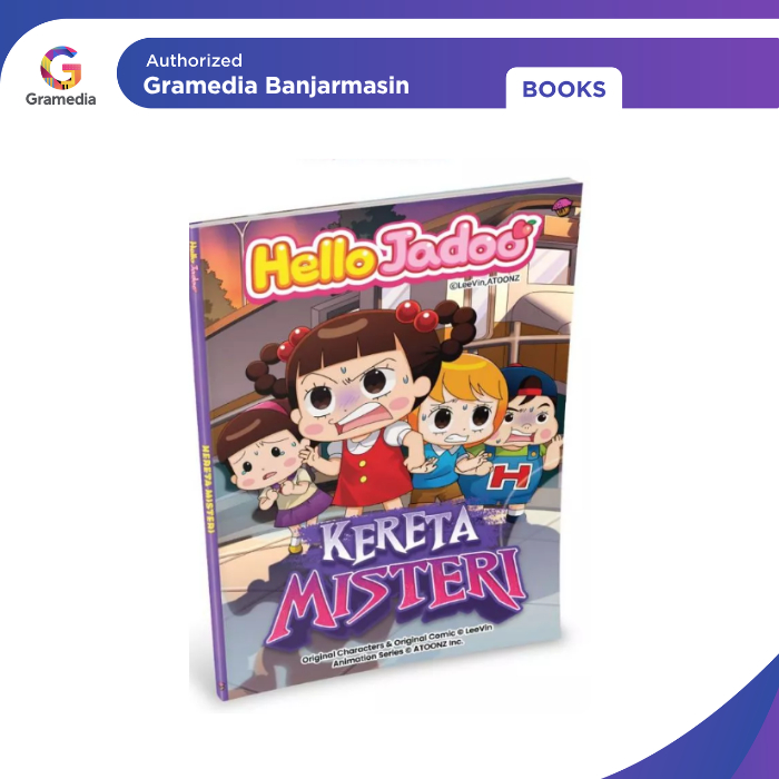 Gramedia Banjarmasin - Komik Hello Jadoo: Kereta Misteri - Buku Komik Anak Muffin Graphics