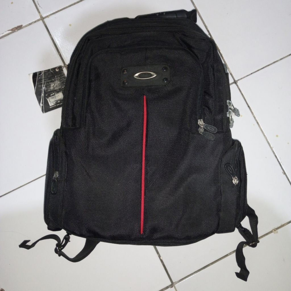 Oakley Bagpack Vintage Y2K Military Backpack Black Tas Punggung Special Force