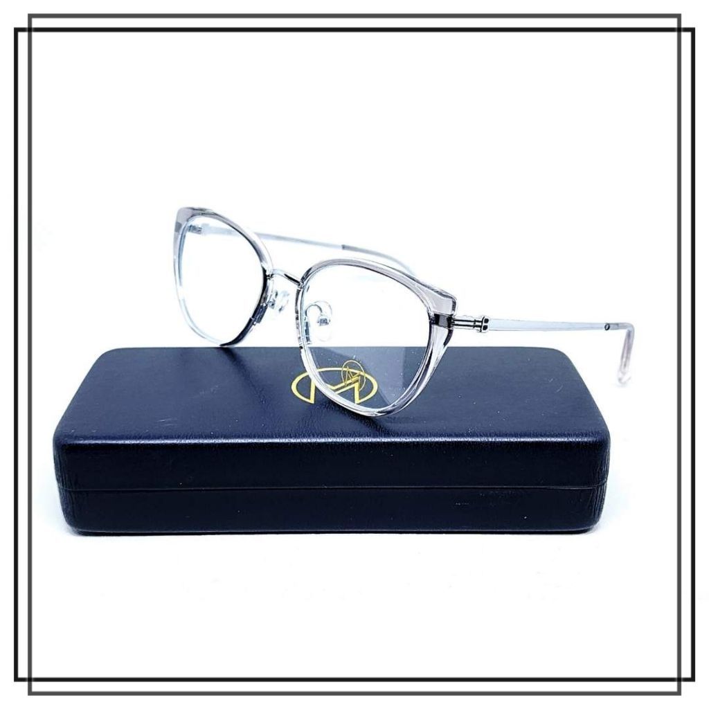 FRAME KACAMATA PLASTIK MM 2413 Model Mata Kucing CAT EYE Keren Elegan Kualitas Bagus Harga MURAH
