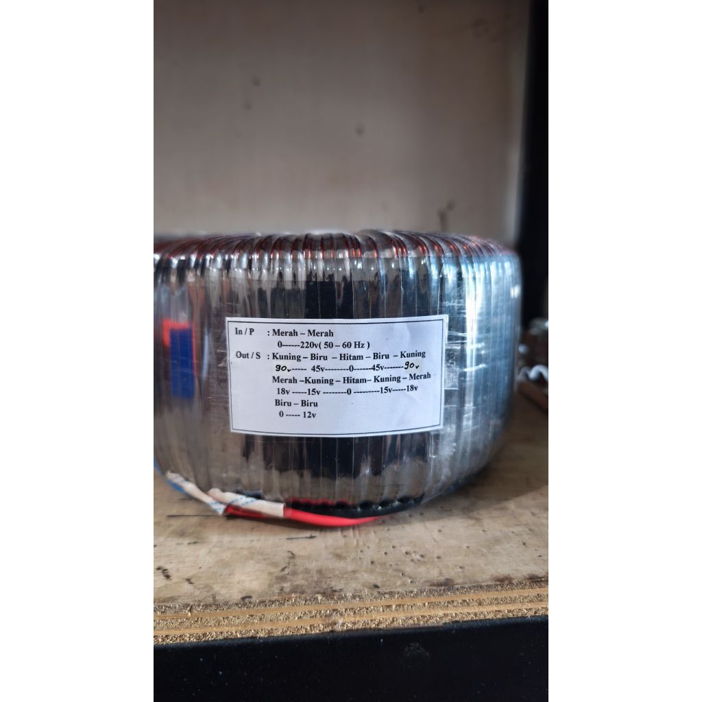 TRAFO TOROID DONAT 20A CT45-90 (CLAS. H)