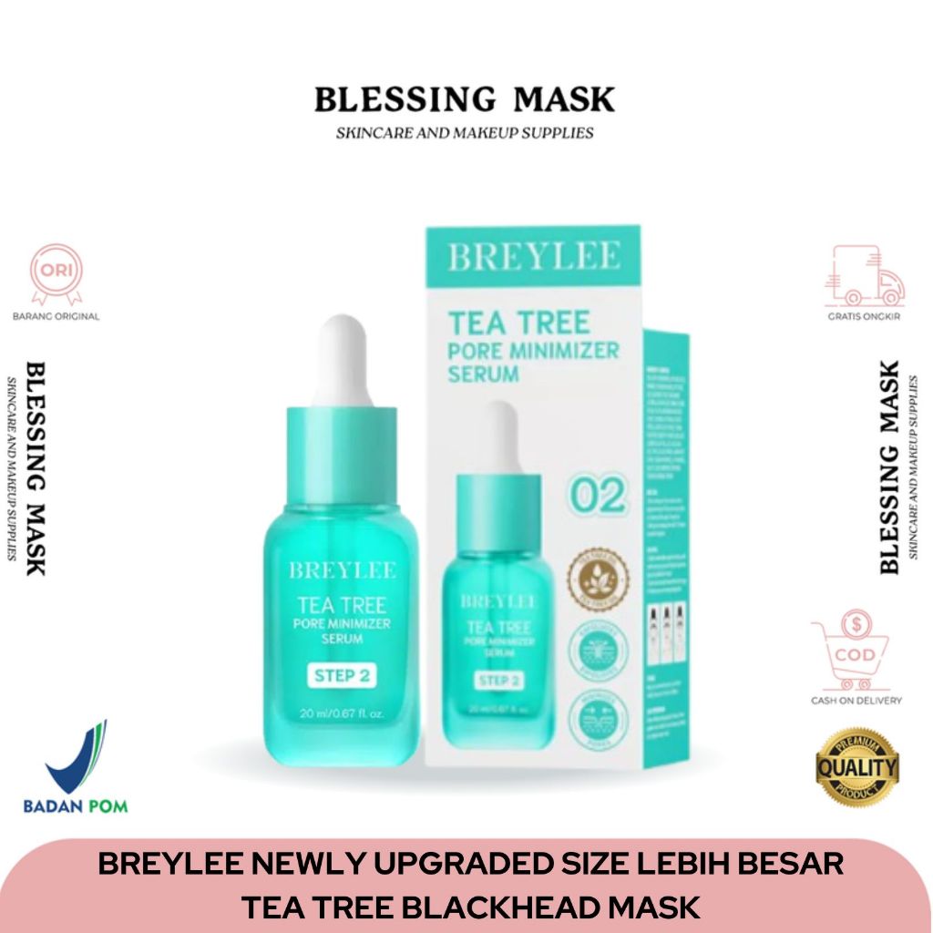 BREYLEE Step 2 Serum Wajah Pengecil Pori-pori - 17mL