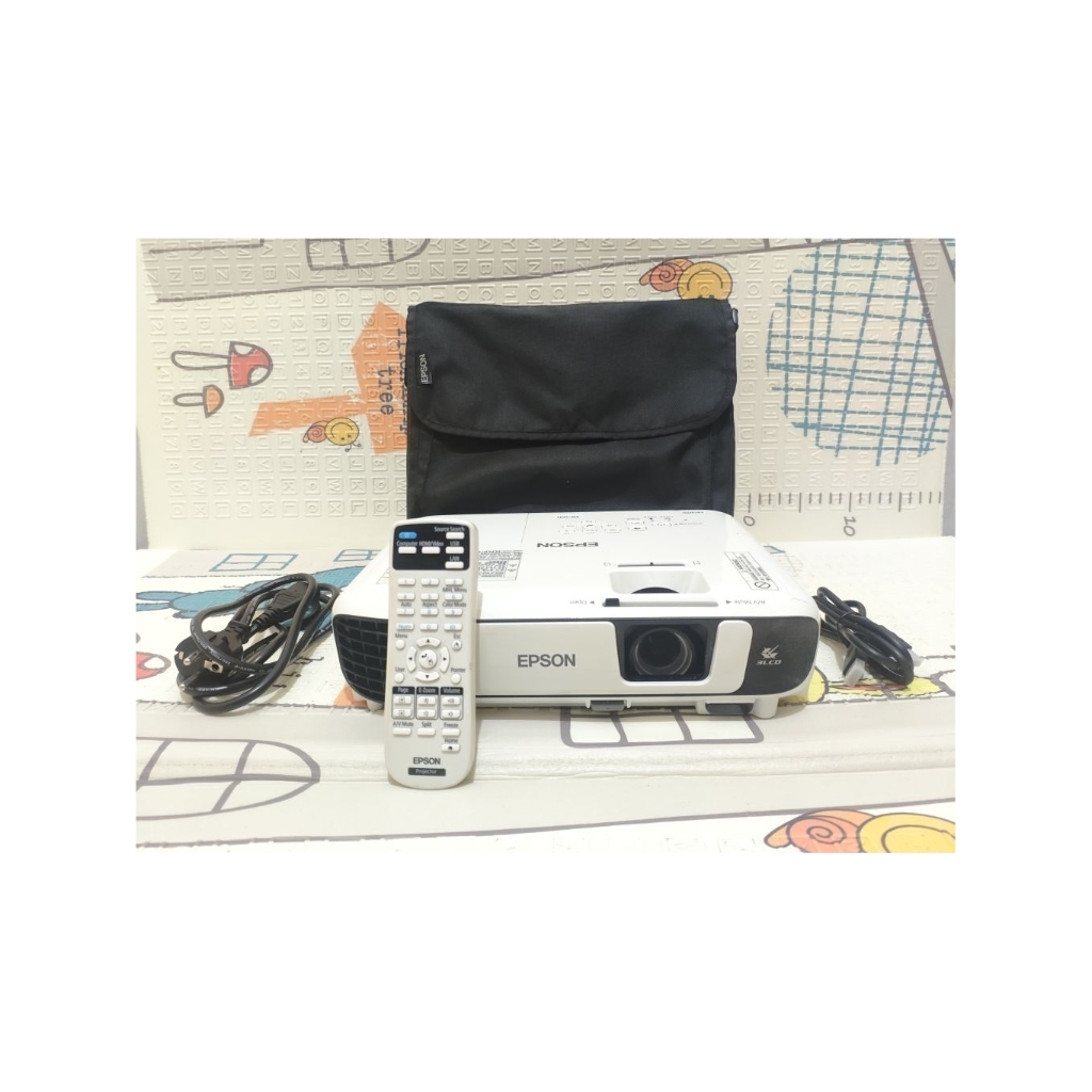 Proyektor Projector Epson EB-W41 EBW41 W41 HDMI WXGA 3600 Lumens BEKAS