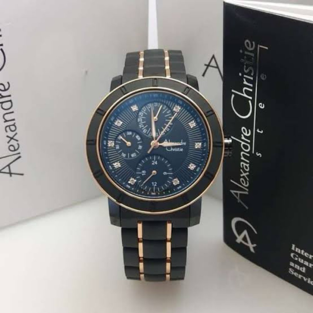 JAM TANGAN PRIA ALEXANDRE CHRISTIE 6292 MC BBRBA ORIGINAL
