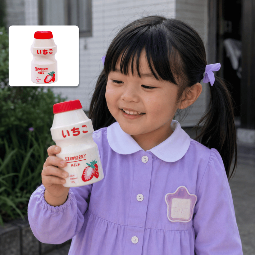 Japanese Kawaii Drink Bottle - BOTOL MINUM YAKULT ANAK - BOTOL MINUM ANAK KHAS JEPANG-BOTOL MINUM AN