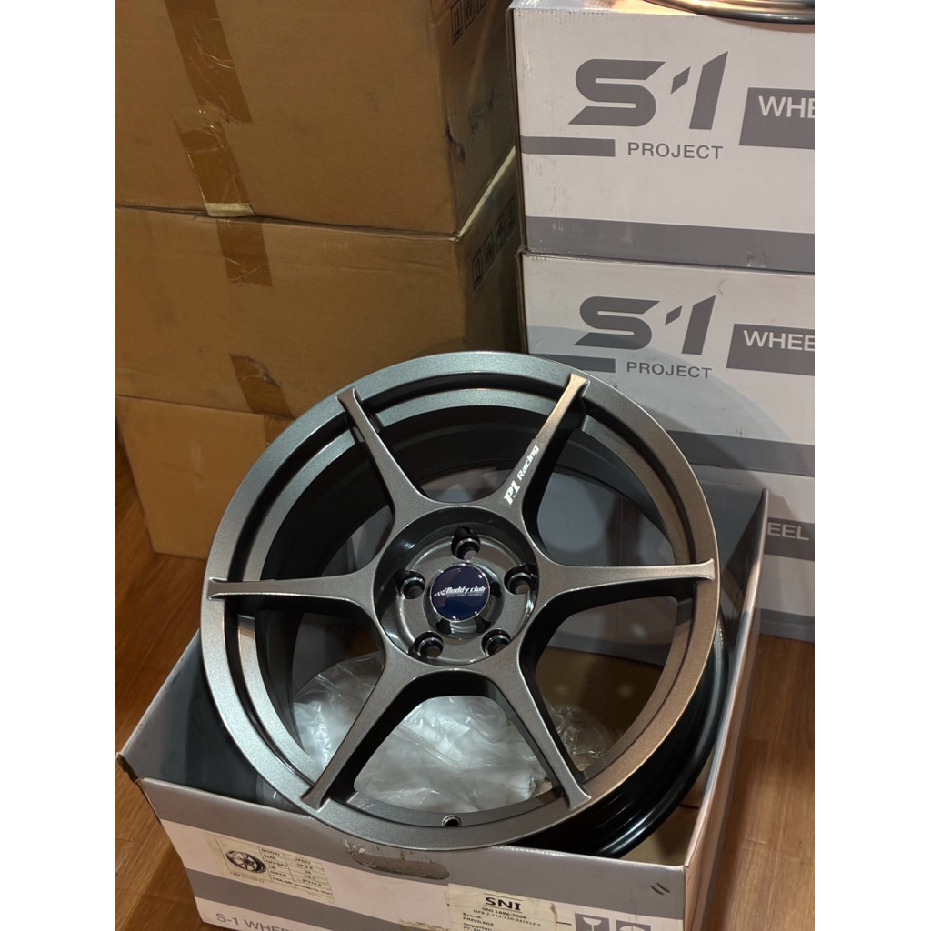 velg P1 racing buddy club