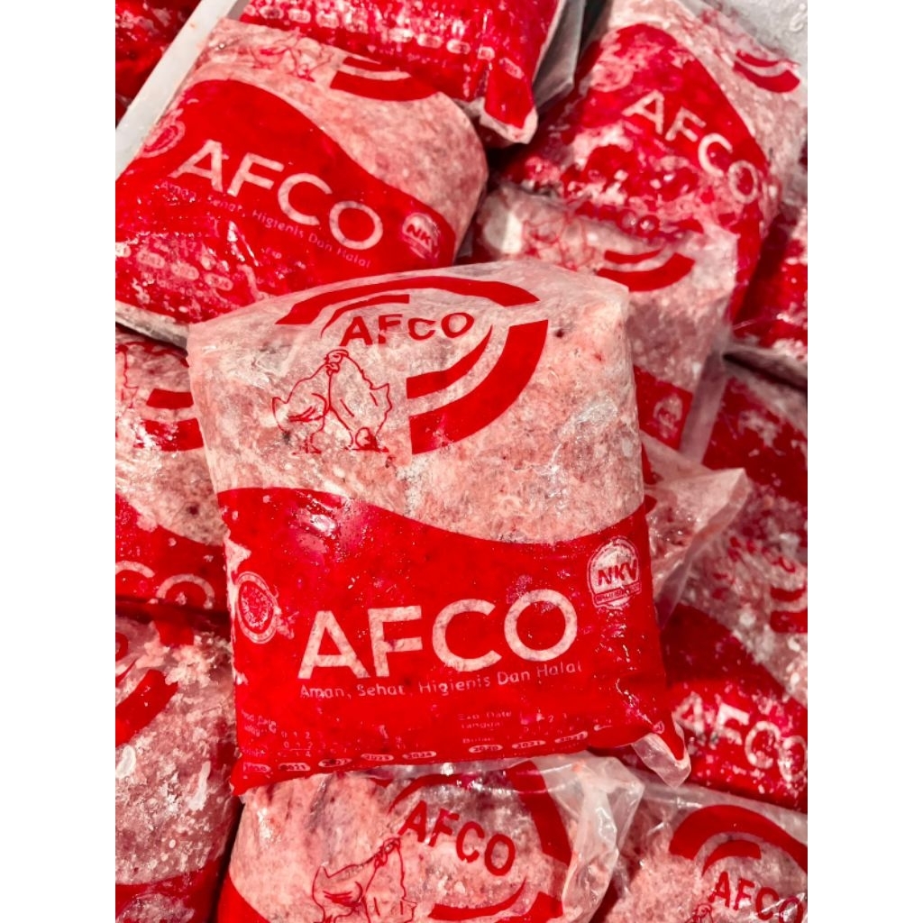 Ayam Giling MDM AFCO 1Kg | Chicken MDM Frozen | Daging Ayam Giling untuk Bakso Nugget Sosis dan Olah