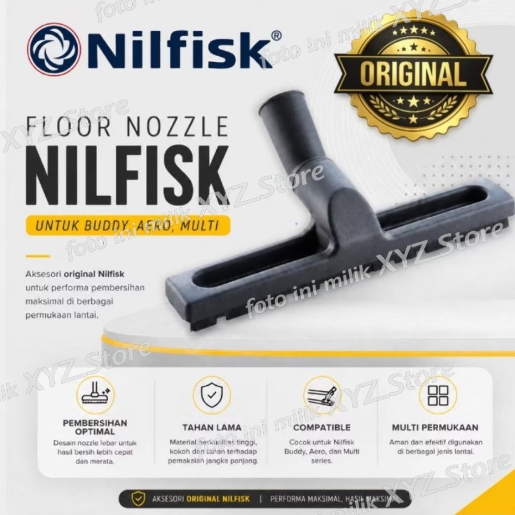 Floor Nozzle vacuum untuk nilfisk, Sikat vacuum nilfisk