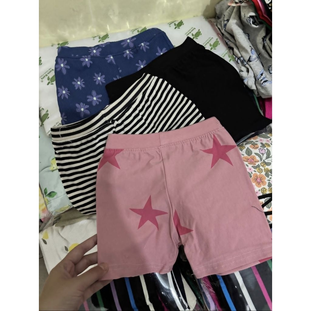 Celana Short Anak Perempuan / Legging Pendek Anak /Short pants anak / Strit Anak