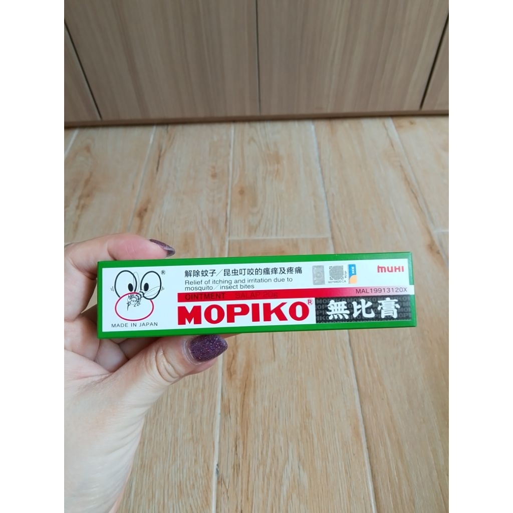 Salep Gatal Gigitan Serangga Mopiko Original Malaysia isi 20gr