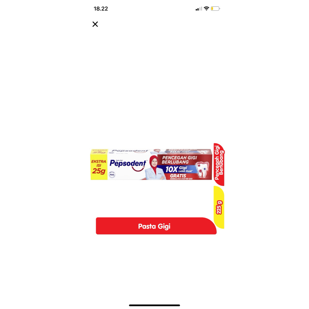 Pepsodent 225g