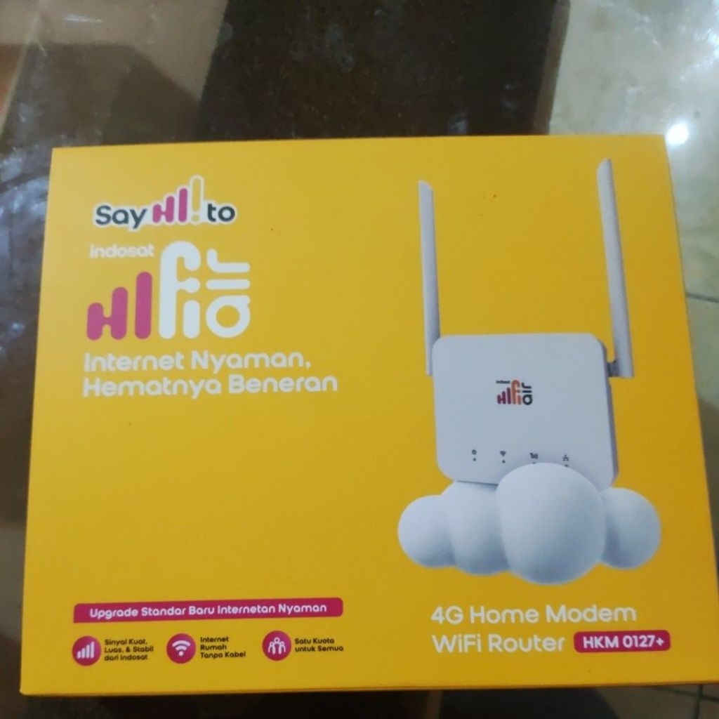 Modem hi-fi Wifi Router HKM 0127+ INDOSAT