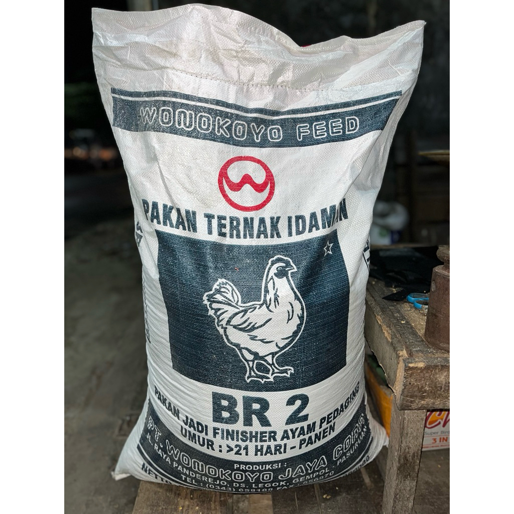 PAKAN/BAMA AYAM BR-2 PELET (1kg)