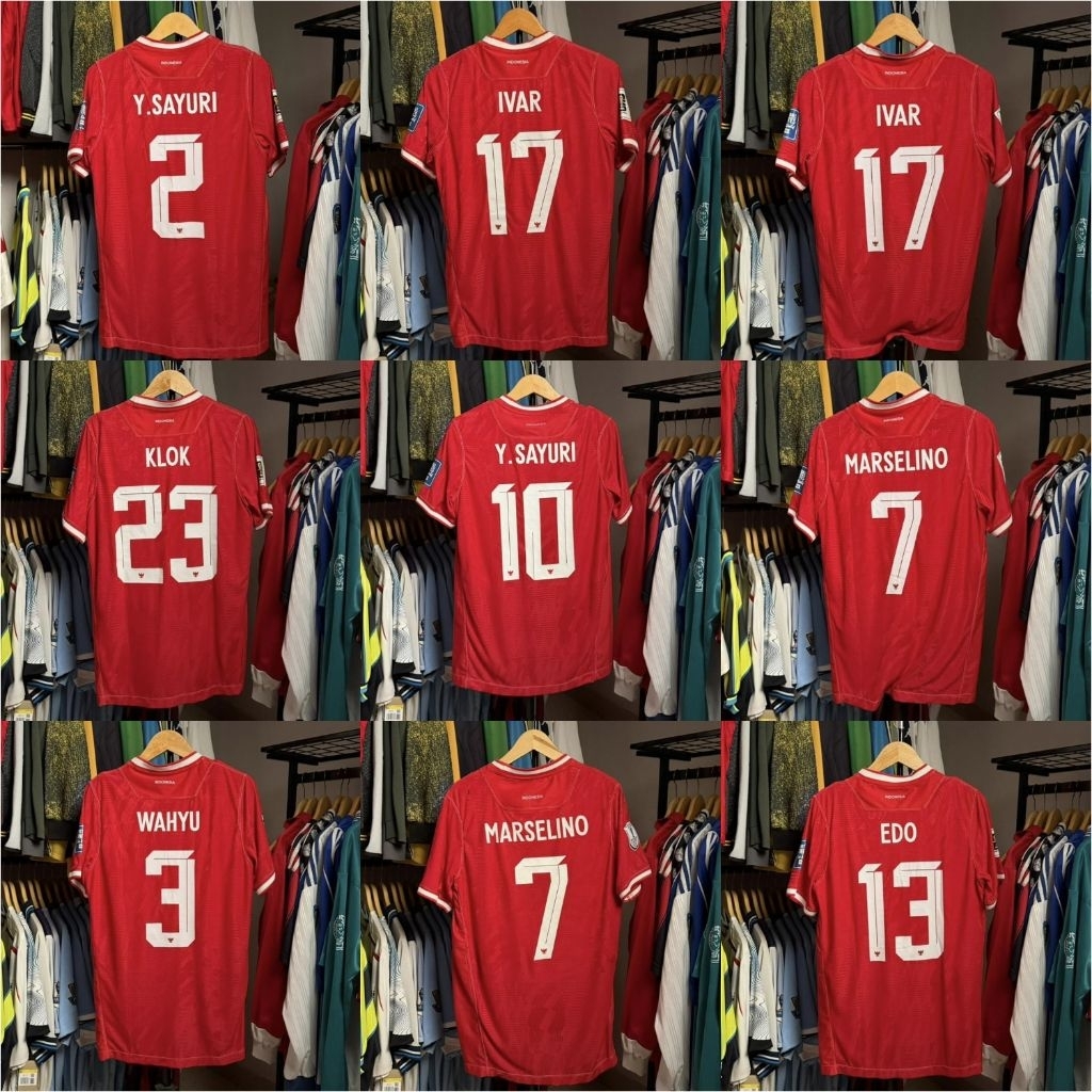 Timnas Indonesia Match Prepare Match Worn 2024 Fifa World Cup Qualifiers