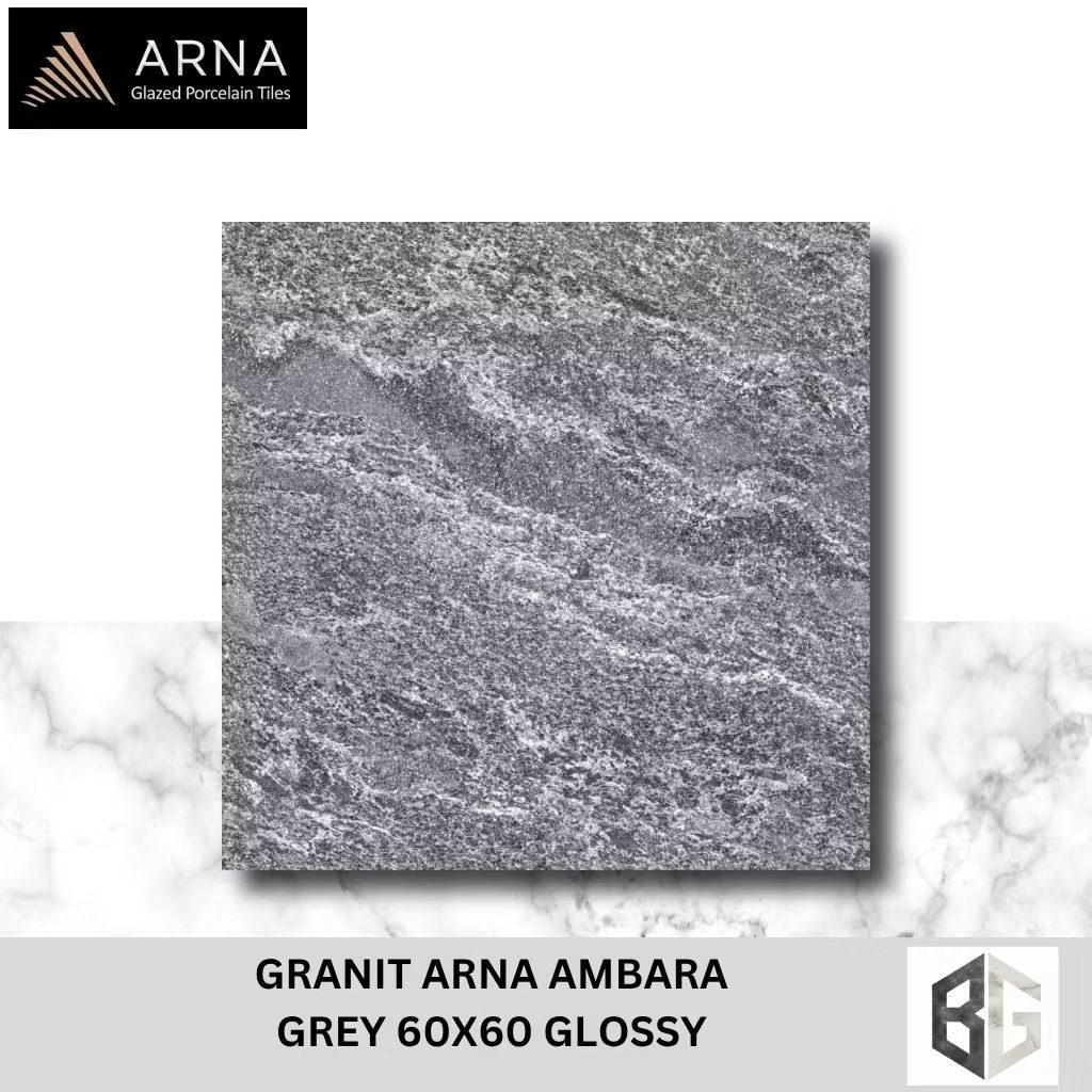 GRANIT ARNA AMBARA BLUE, GREY, DARK GREY, 60X60 GLOSSY 60X60 GLOSSY - Granit Lantai premium Elegan