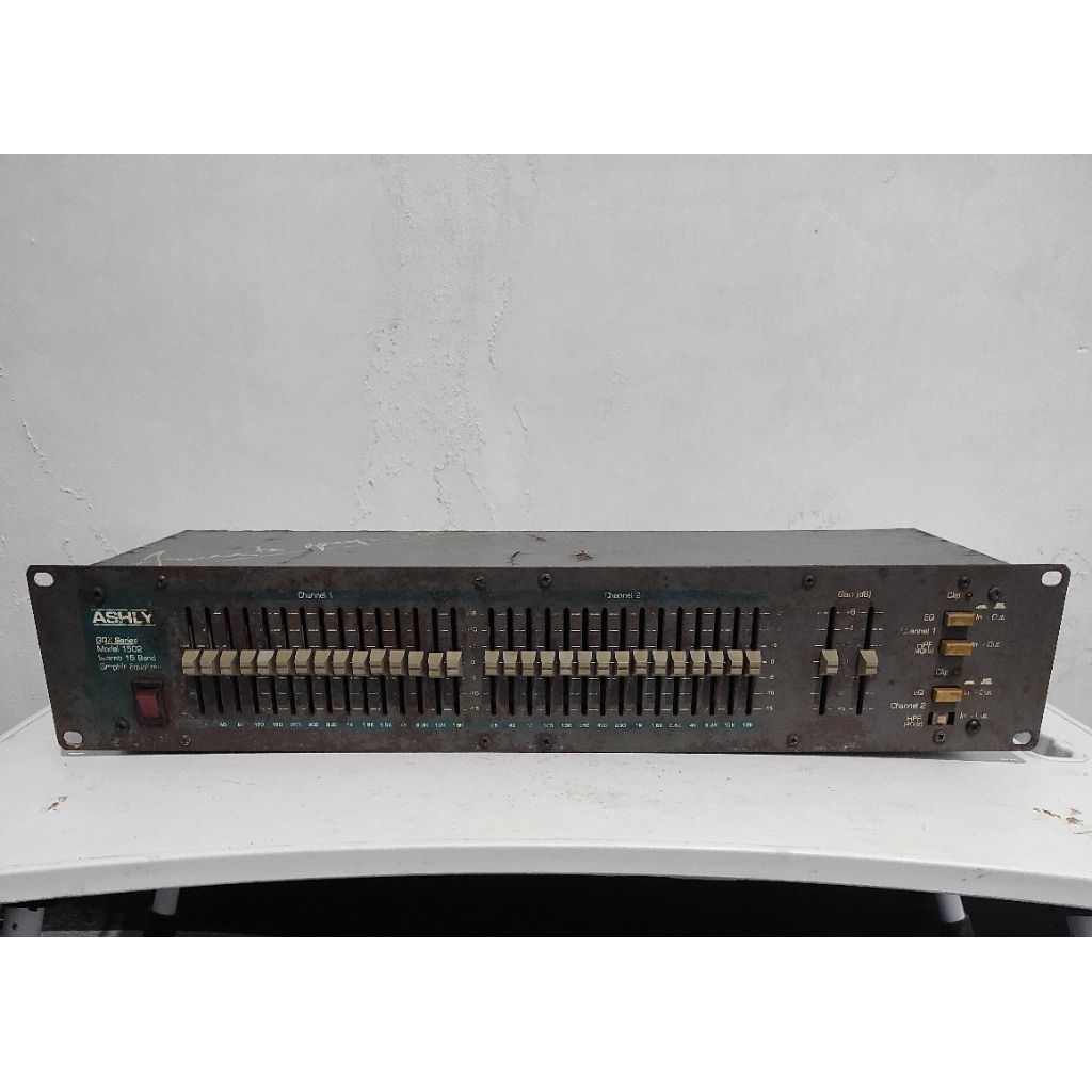 EQUALIZER ASHLY GQX 1502 SECOND ORIGINAL USA