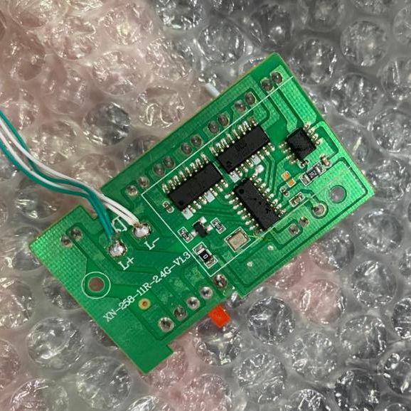 Receiver PCB Mesin RC Excavator Yigong 258 971 XN 258 11R 11CH  KYD211R213R Channel Versi Lama dan B