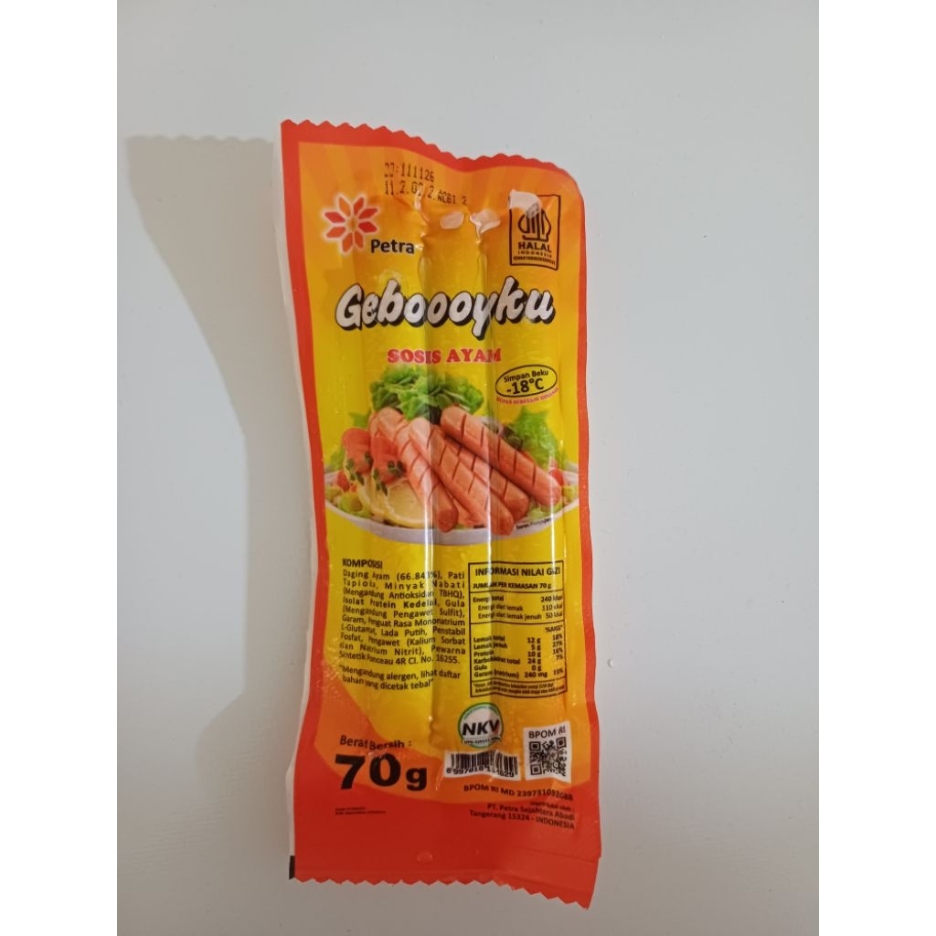 Sosis Ayam Sosis Sapi Frozen Food Sosis