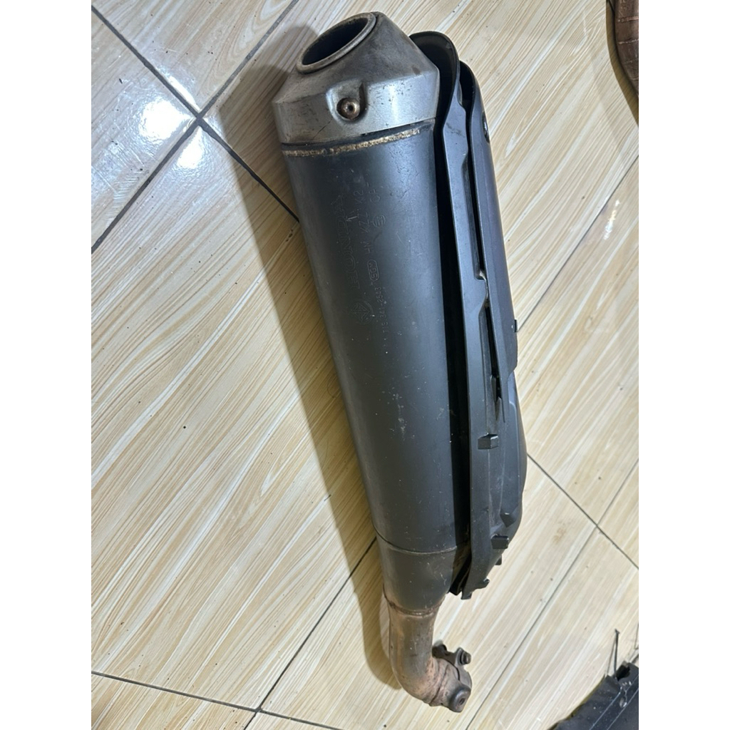 silincer knalpot honda crf 250 original copotan