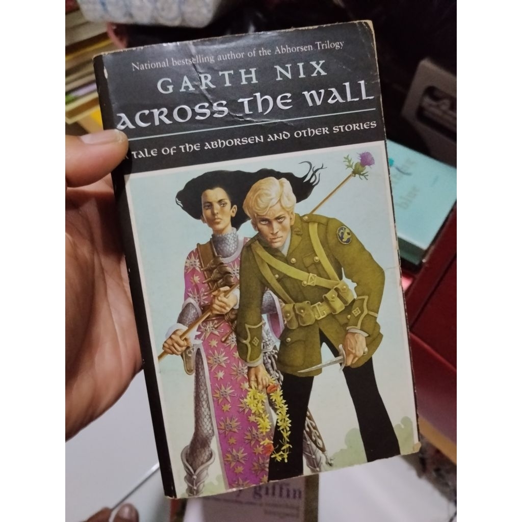 garth nix across the wall english books
