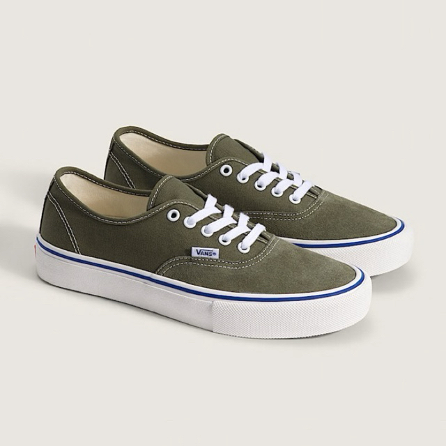 Vans Skate Authentic Shoes - Mossy Olive Green