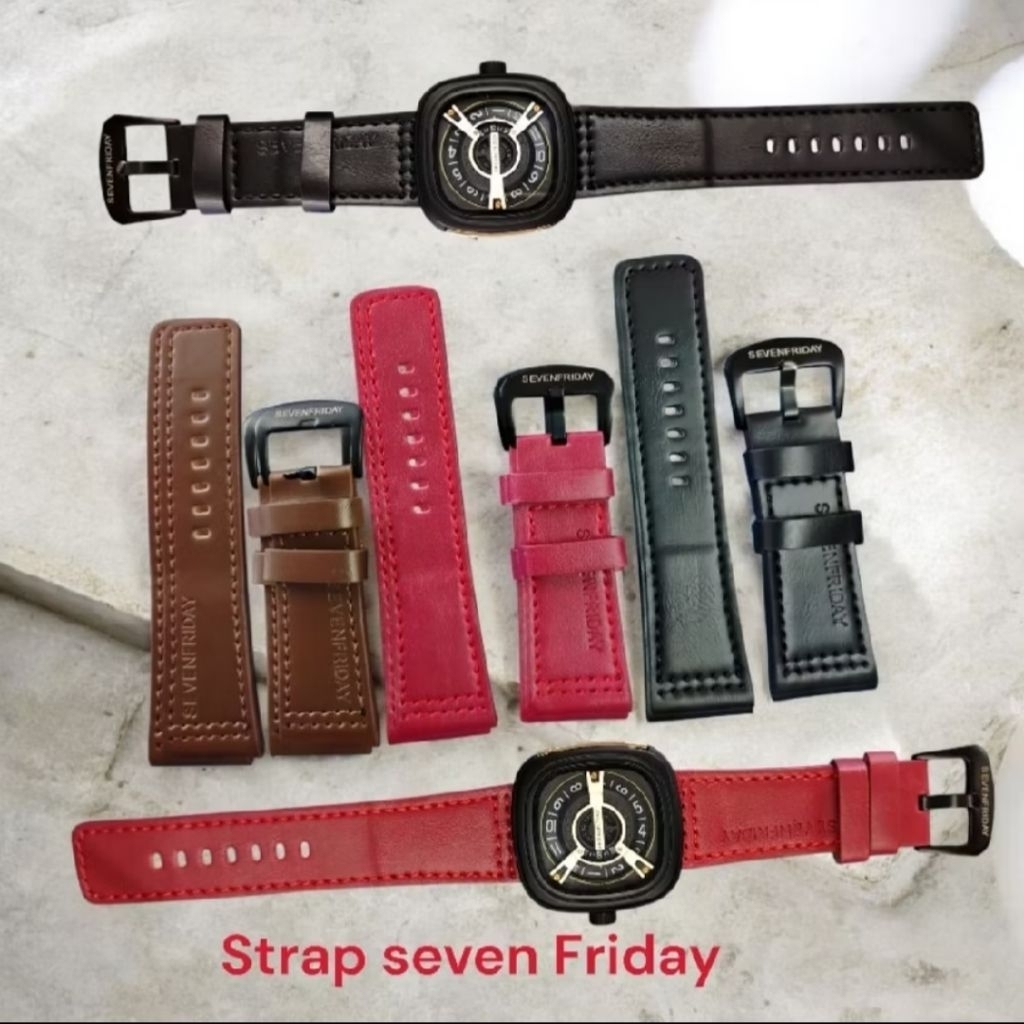 Tali Jam Tangan Sevenfriday Tali Kulit Sevenfriday Leather Strap