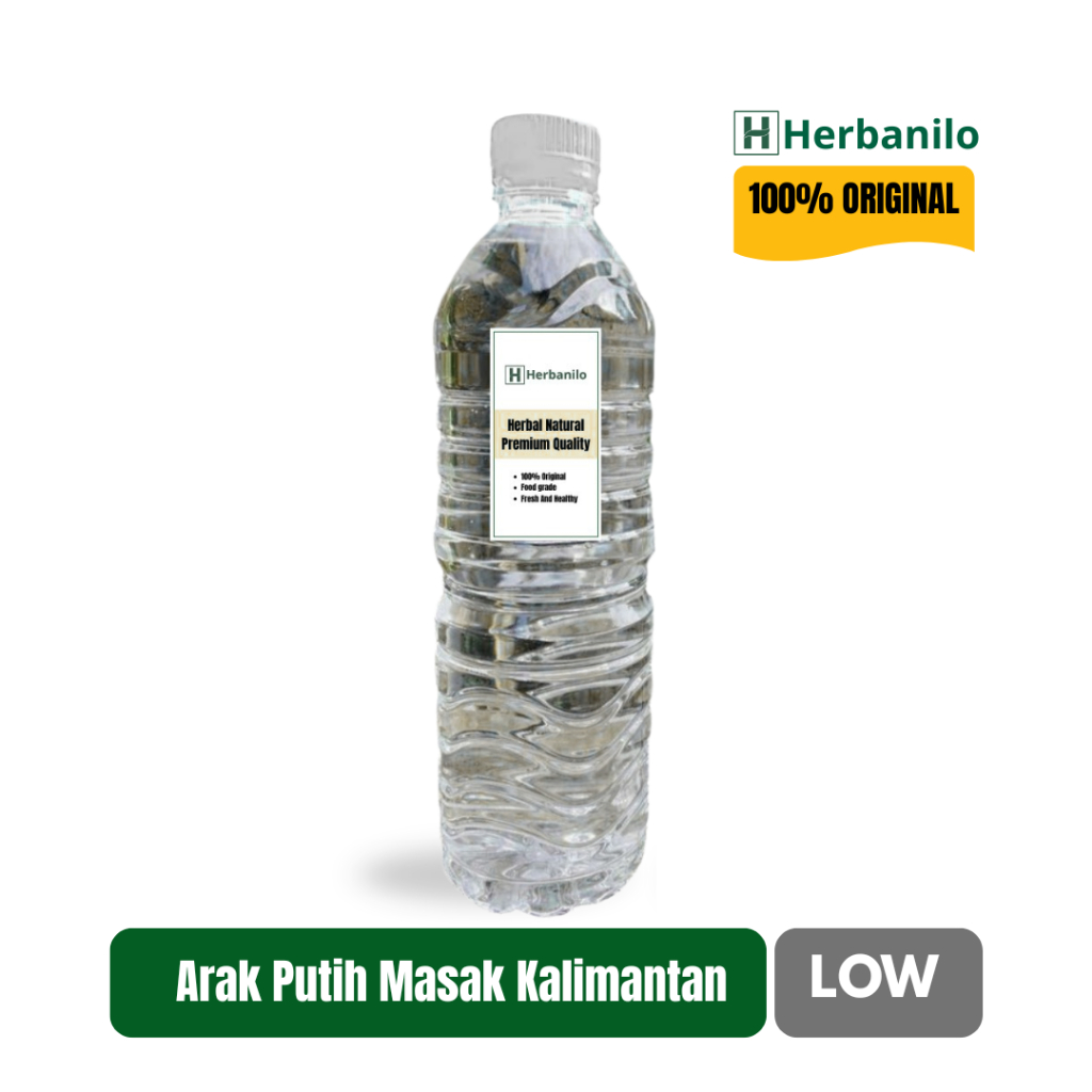 Arak putih masak kalimantan - untuk masakan dan rendaman herbal LOW