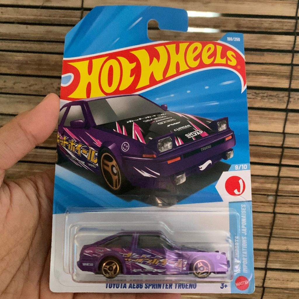 Hot Wheels Toyota Ae86 Sprinter Trueno