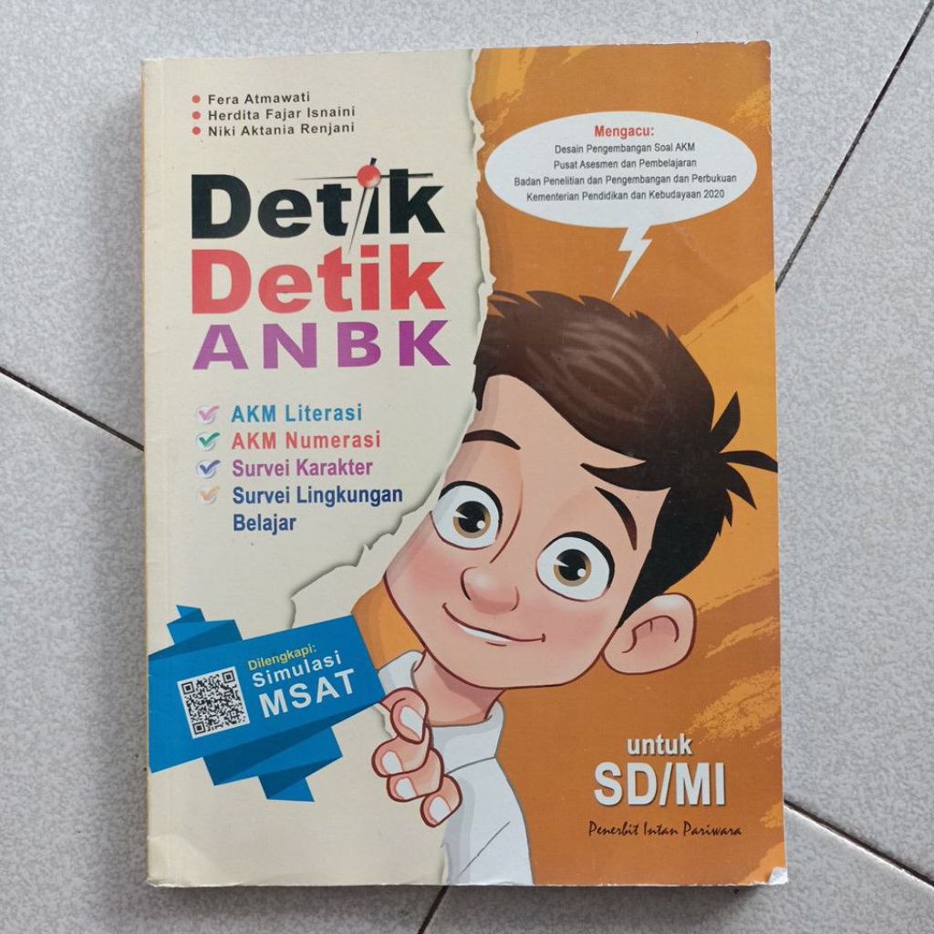 Buku Detik-detik ANBK SD/MI