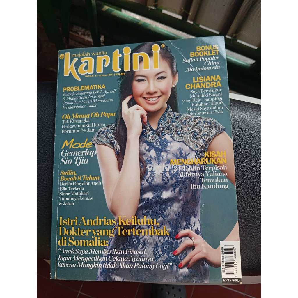 Majalah Kartini edisi Januari 2012