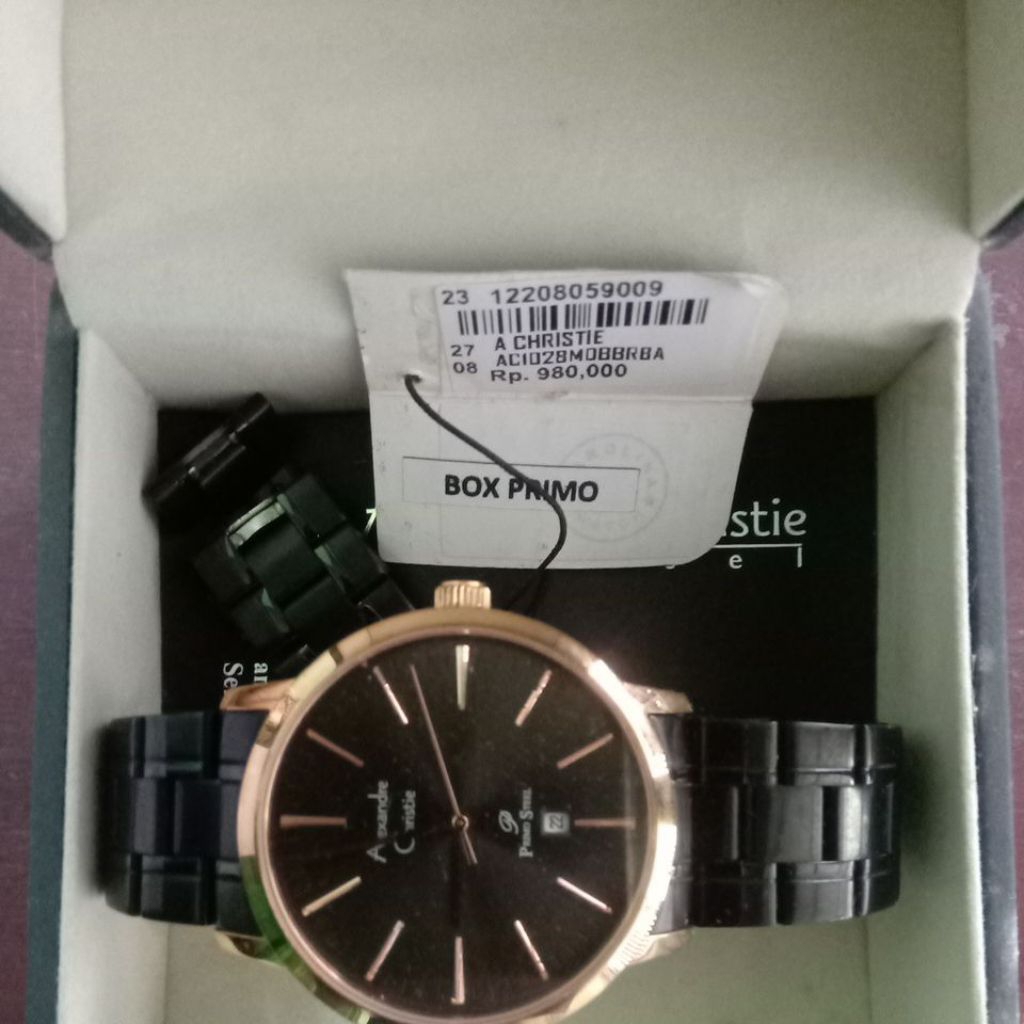 Jam Tangan Alexandre Christie Primo Steel
