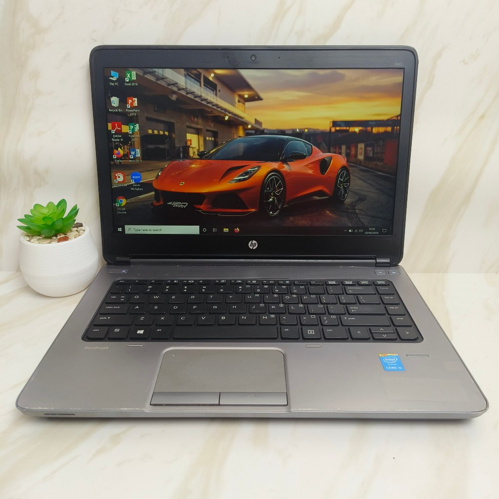 Laptop HP ProBook 640 G1 Core i5-4330M Gen 4 RAM 8GB SSD 128GB Siap Pakai