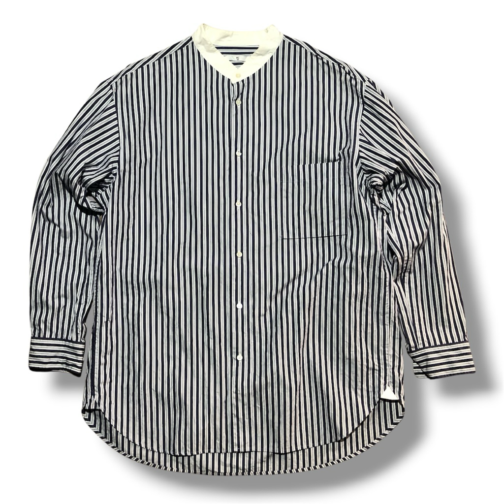 Uniqlo x Jil Sander J+ Stripe Sanghai L/S Buttonv