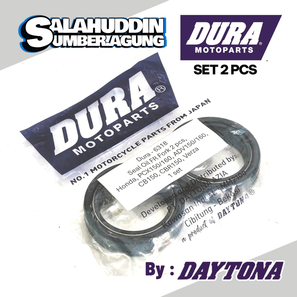 Seal Shock Set Kanan Kiri Tiger Megapro GL Pro Max Verza CB150R Supra GTR PCX ADV 160 Original Dura 
