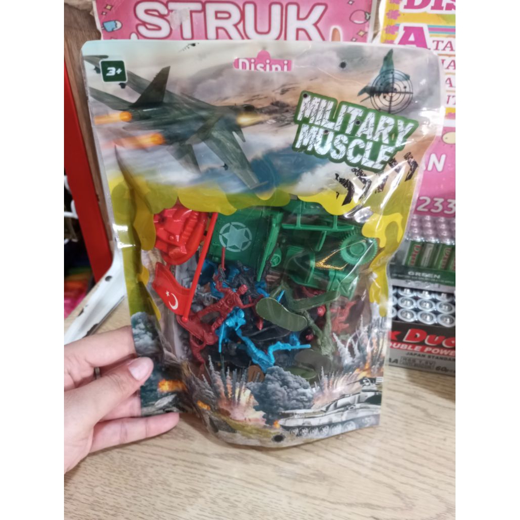 Mainan Anak Tentara Mini - Military Muscle |L-268 Tentara Mini