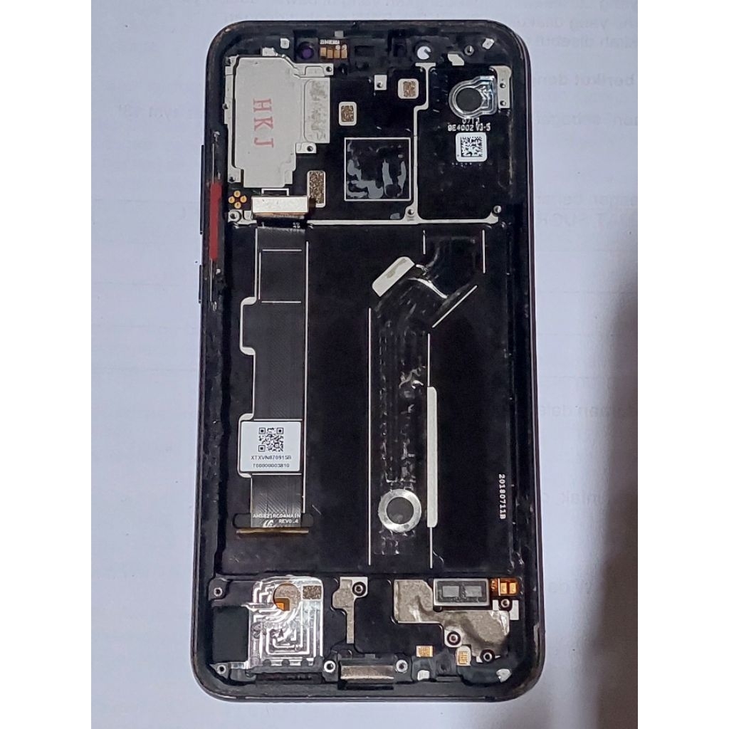 LCD XIAOMI  MI 8 original copotan