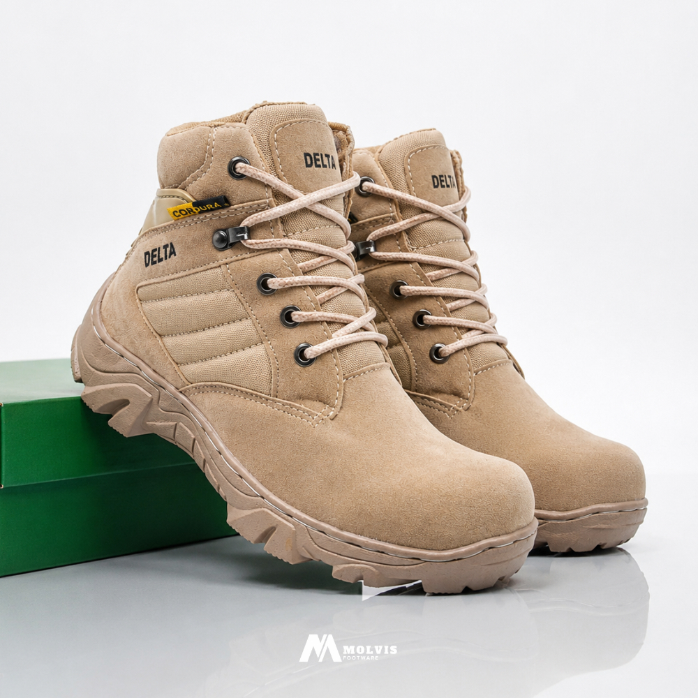 Sepatu Tactical Delta Cordura 6 Inci | Sepatu Delta Cordura Tactical USA | Sepatu Safety Pria