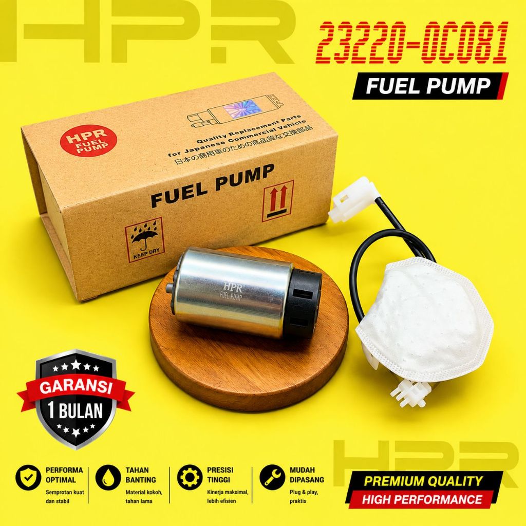 BERGARANSI 1 Bulan Fuel Pump Pompa Bensin Toyota Innova 2004 2005 2006 2007 2008 2009 2010 2011 2012