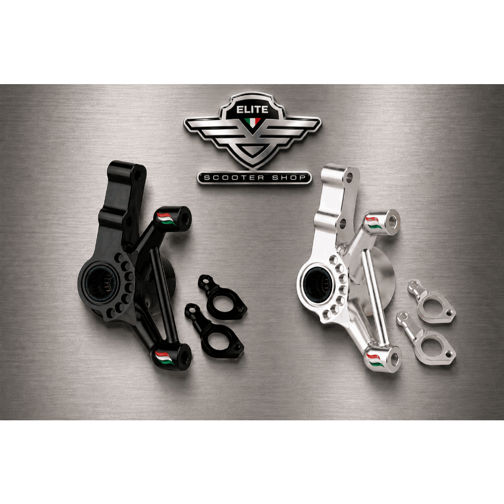 Axle Seating Caliper Monoblock 100mm Vespa Luigy | Knuckle CNC Vespa | Axle Caliper Racing